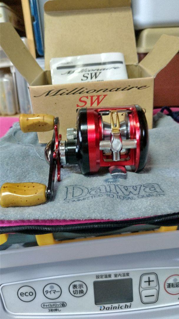 ダイワ ミリオネア SW 203 コルクノブ、箱、取説、袋付き