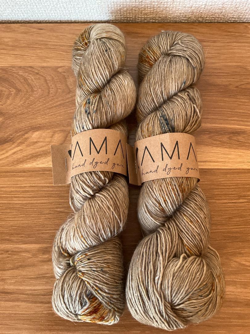 yama fiber arts メリノリネンシングル2かせセット