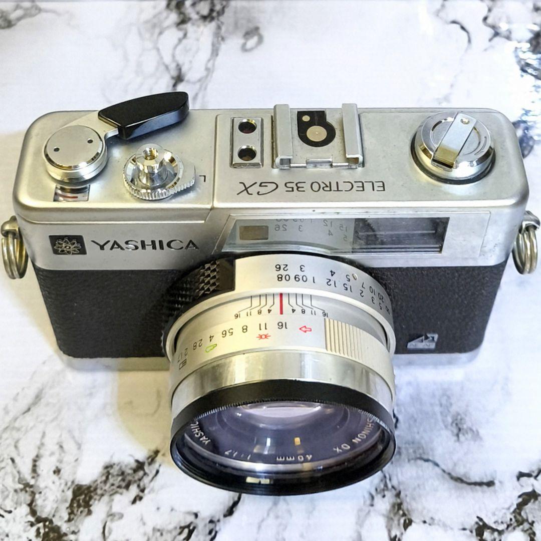 Yashica Electron 35 GX (グリップ付き) 完動美品 作例有り】ヤシカ エレクトロ35GX シリーズ最終機のスペック