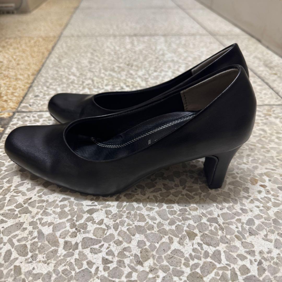 新品未使用】VALENTINO ブラックハイヒール ポインテッドトゥ