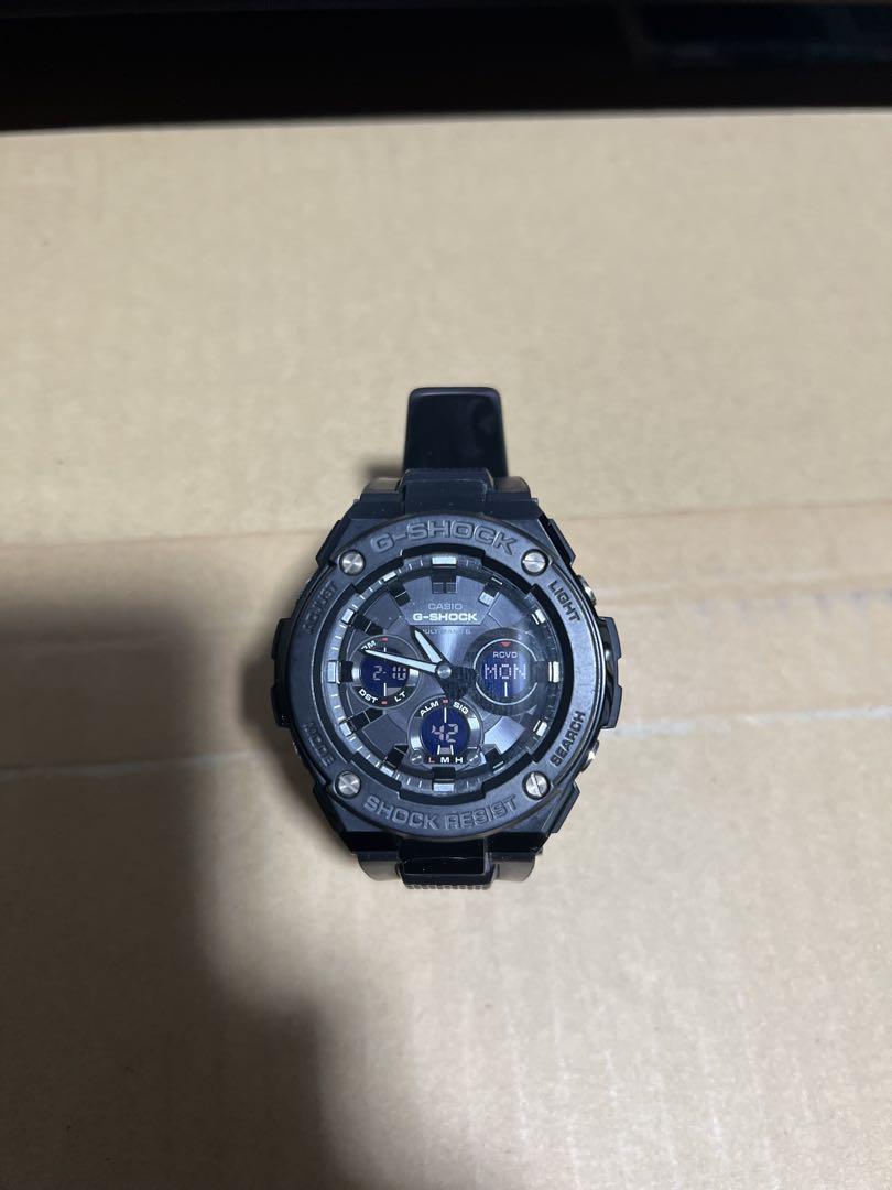【美品】G-SHOCK Gスチール MULTI BAND6 GST-W100G