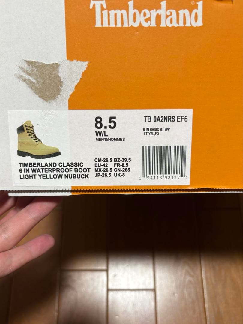 Timberland 6inch waterproofboots ライトイエロー Timberland 6inch waterproofboots ライトイエロー