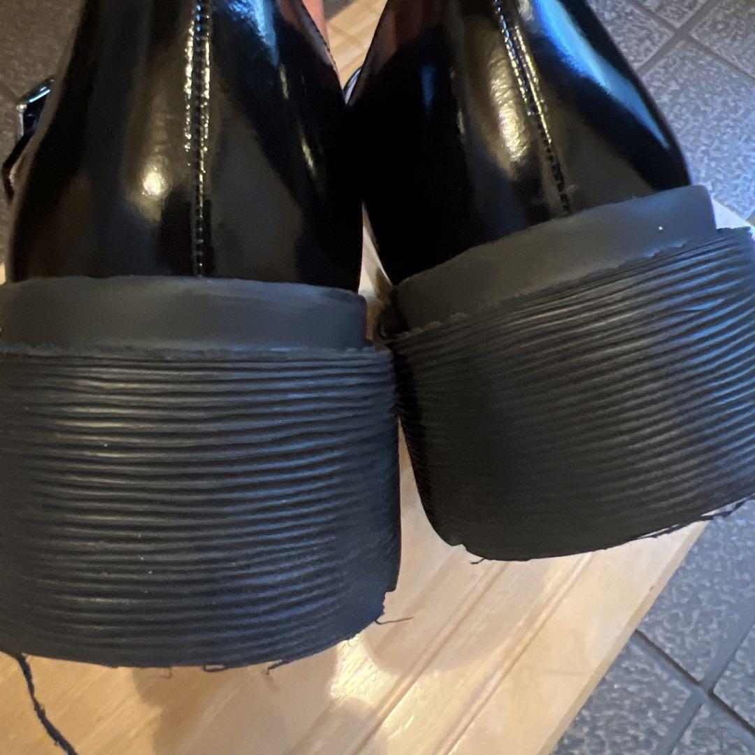 LANVIN en Bleu タンクソールＴストラップシューズ ローファー