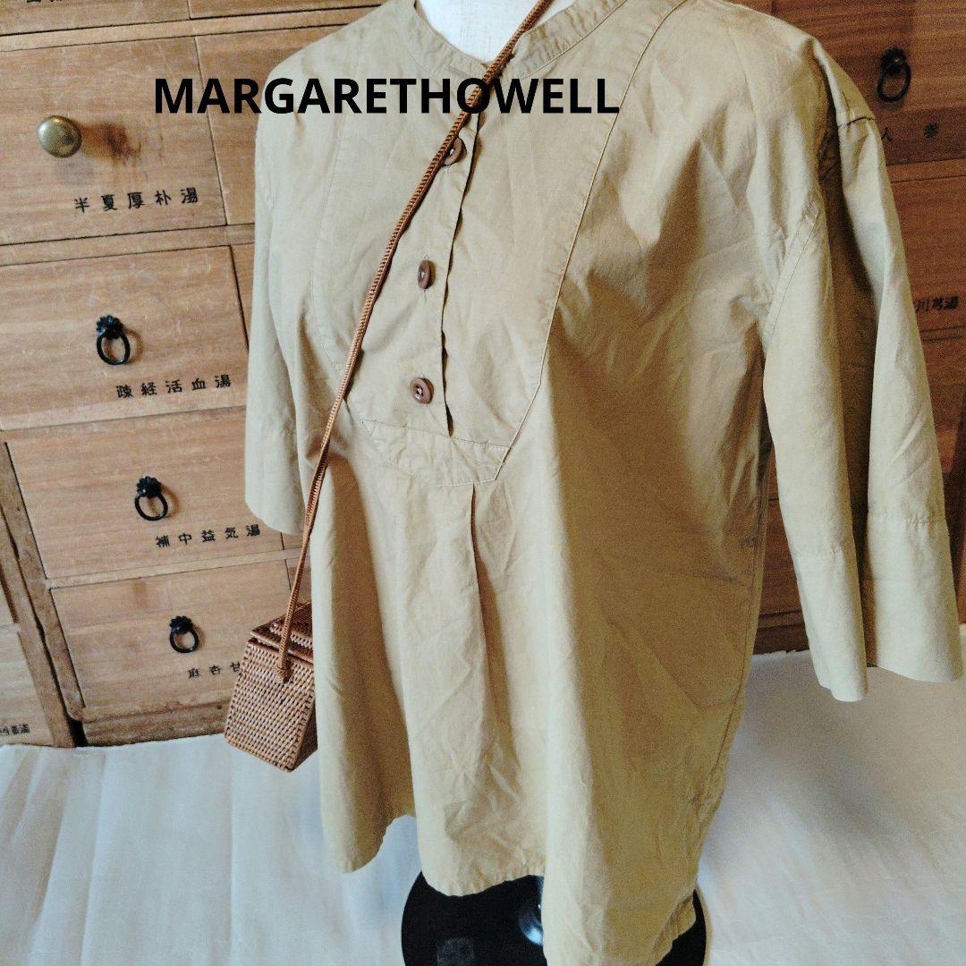 MARGARETHOWELLコットンブラウス