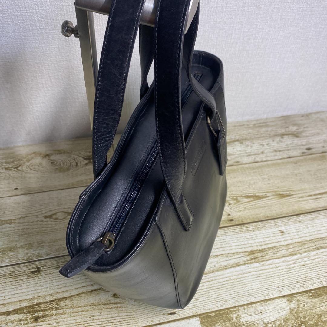 COACH❤オールドコーチ トートバッグ ハンドバッグ レザー 黒