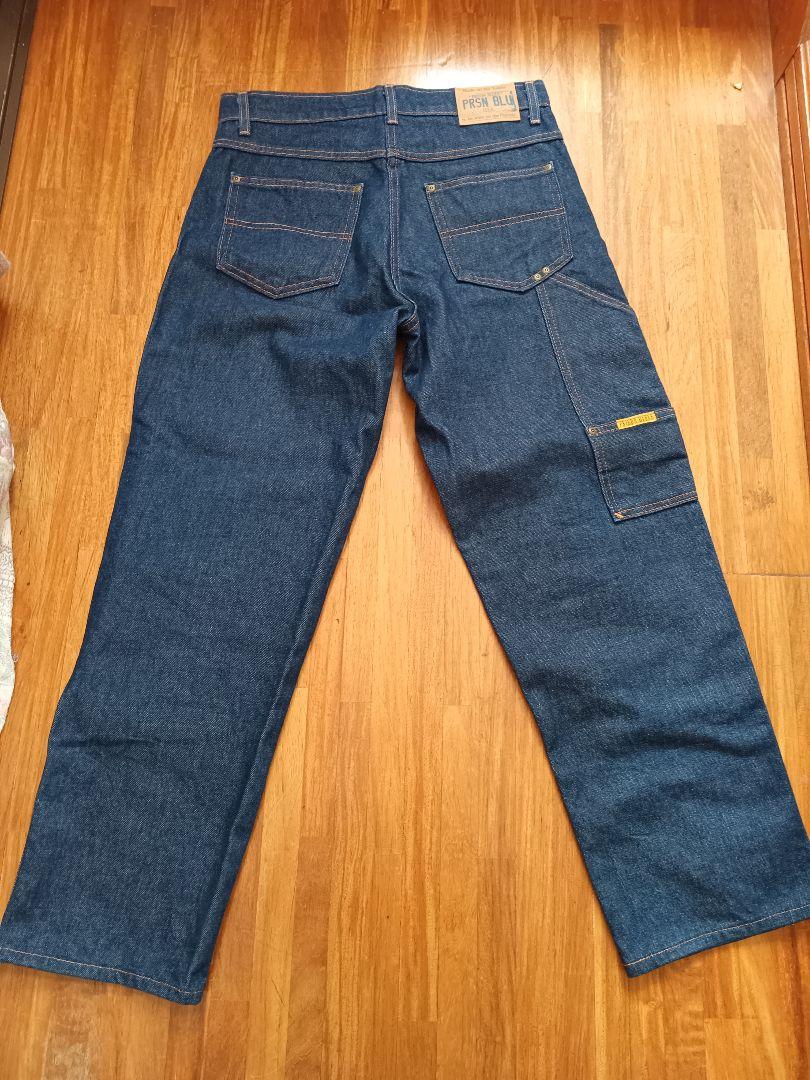 PRISON BLUES 監獄デニム ダブルニー ジーンズ W32 ブランド 品 通販ファッション - PRISON BLUES 監獄デニム