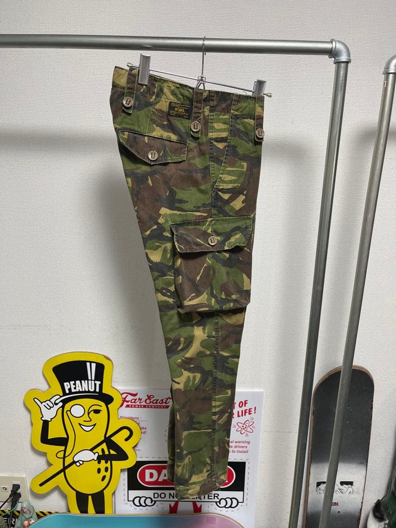 WTAPS JUNGLE ENGLAND カモフラ　カーゴパンツ　ダブルタップス