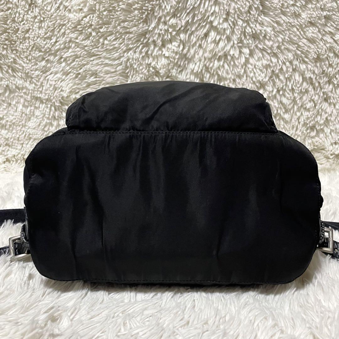 超極美品】PRADAプラダ リュック バックパック ナイロン レザー