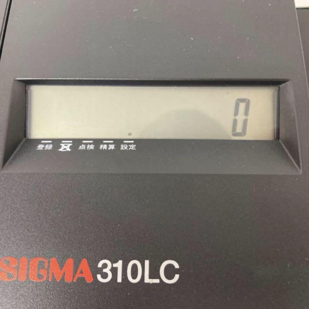 X406-50 SIGMA 電子レジスター 感熱紙タイプ 310LC