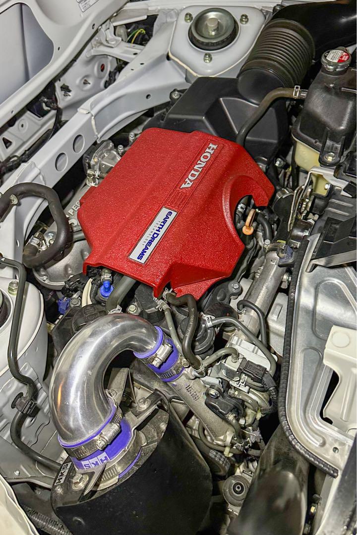 ホンダ　s660 エンジンカバー　結晶塗装 赤　レッド　⑤
