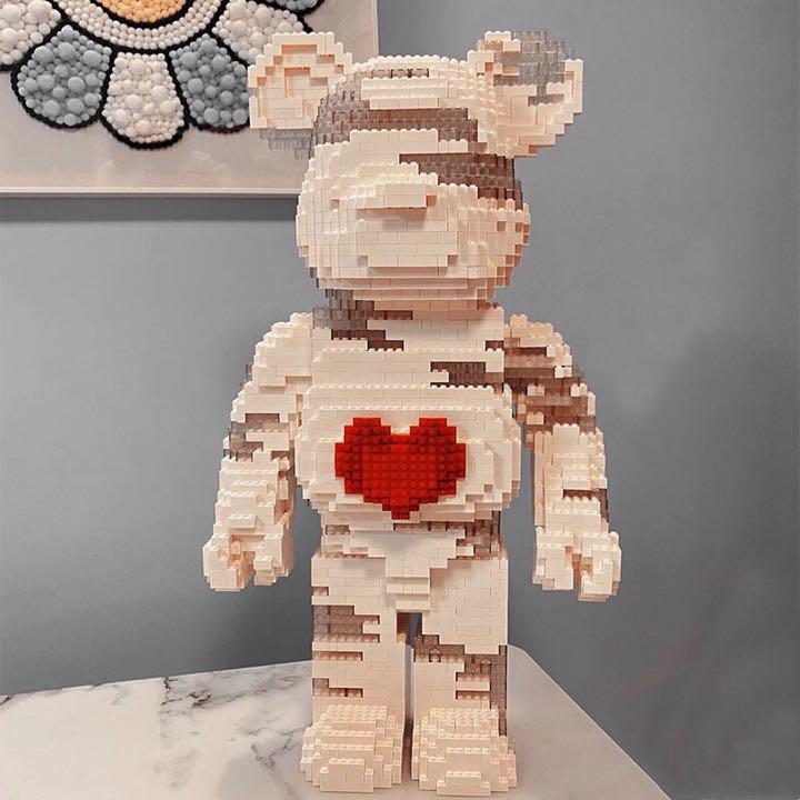 【国内発送】レゴLEGO  Bearbrick ベアブリック1000% レゴ交換