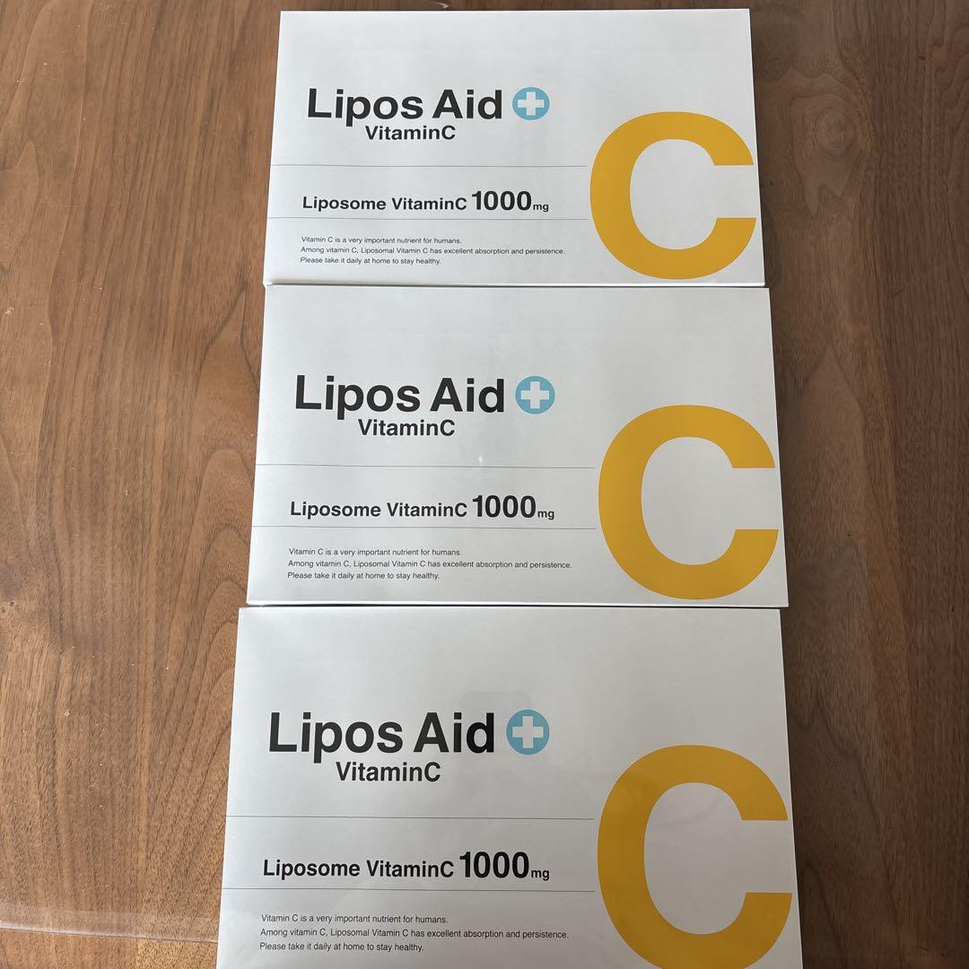 Lipos Aid VitaminC 1000mg 3箱セット 7,649円