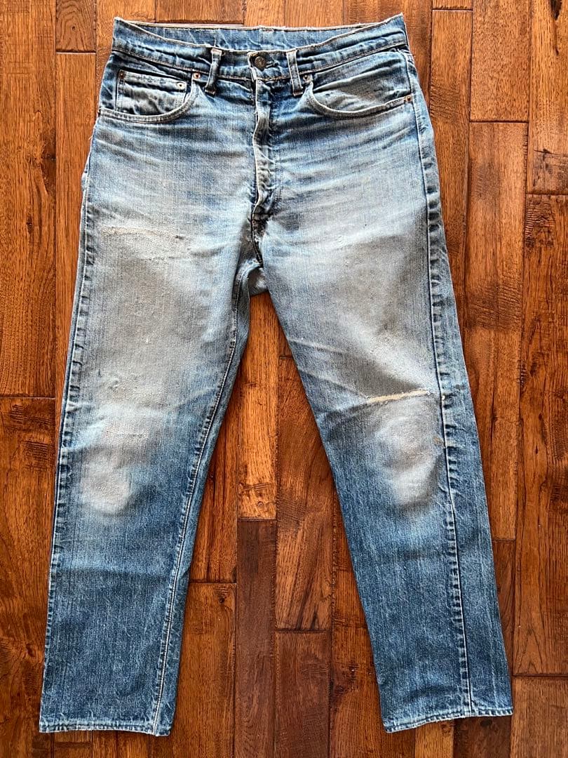 【ヴィンテージ】70s リーバイス 505 66 シングル 実寸W32L28位