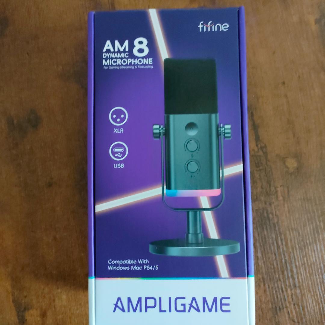 FIFINE スタンドアロンマイク AmpliGame AM8