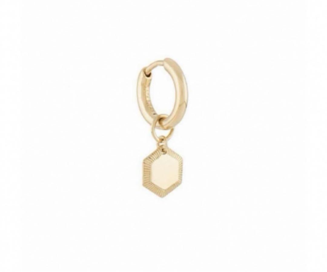 Sale‼️マリアブラックRavello ピアス　ゴールドMarco+Kim