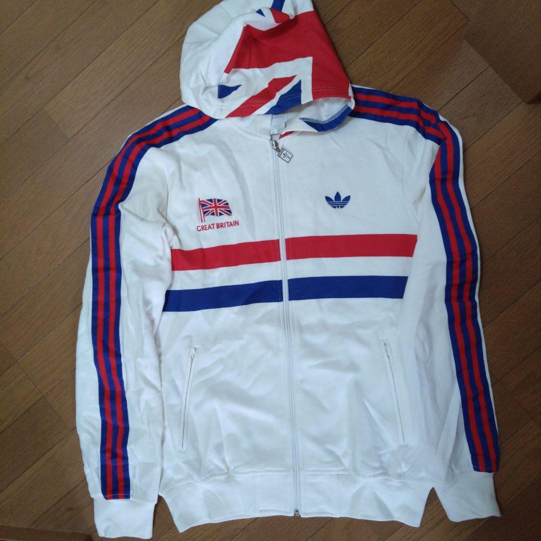adidas GREAT BRITAIN フルジップパーカー