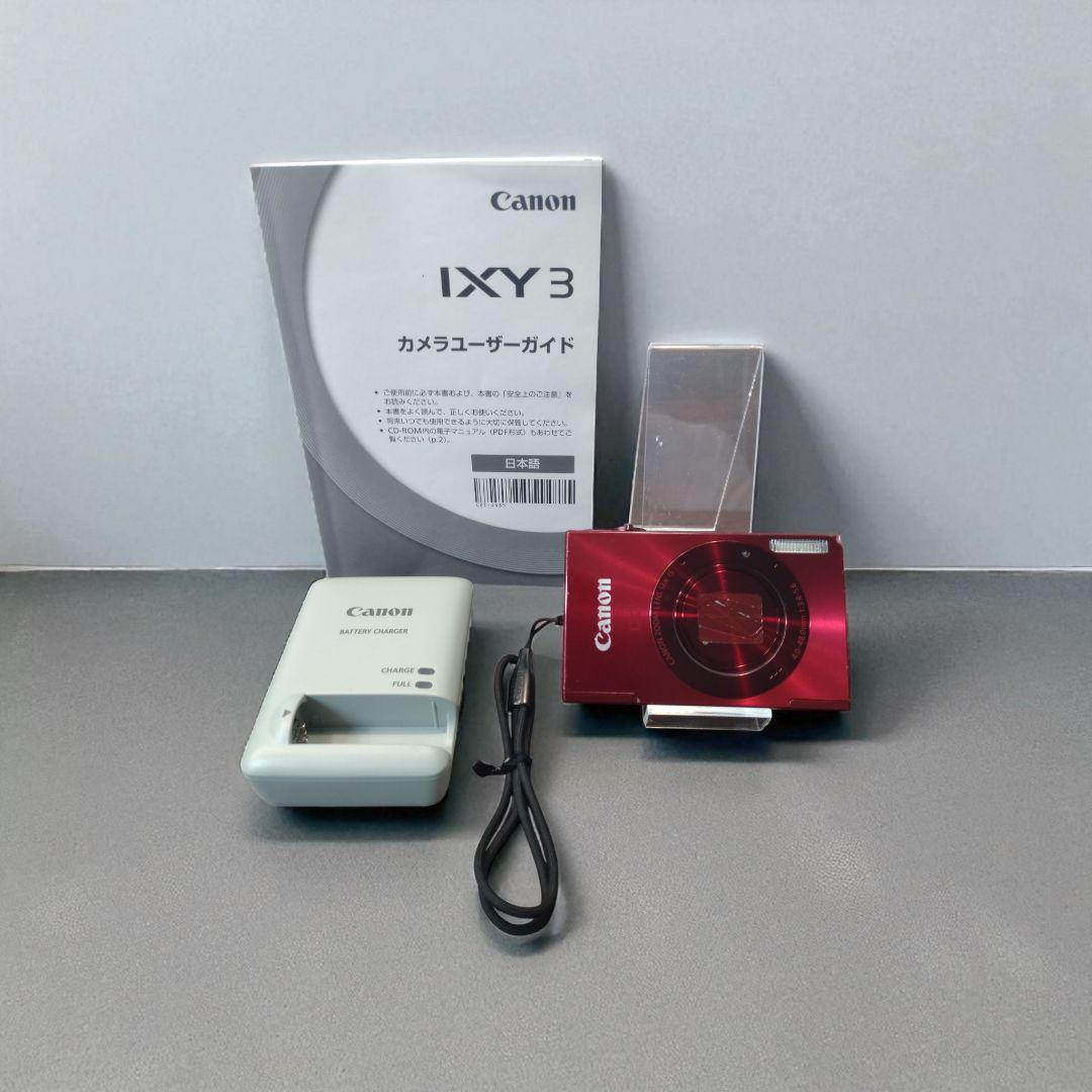 Canon IXY3 レッド コンパクトデジタルカメラ