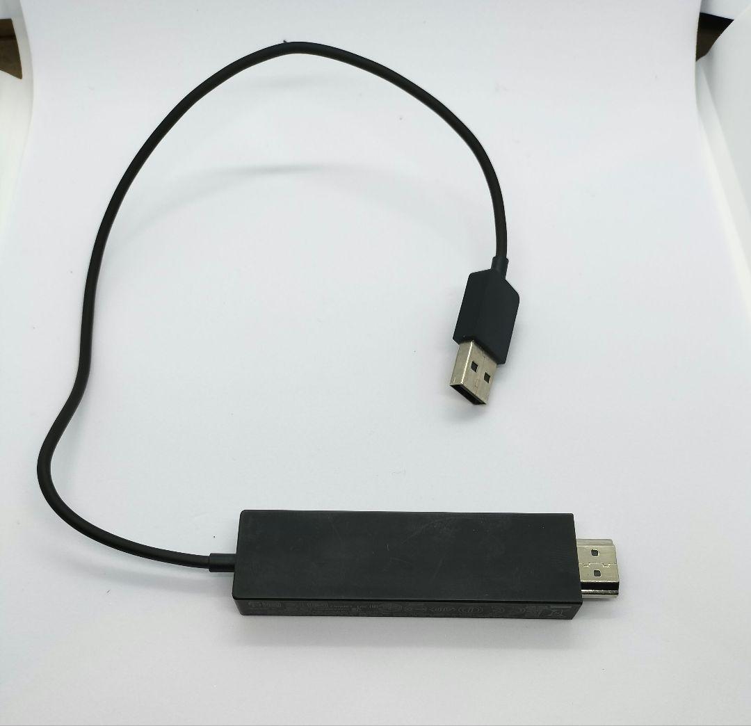 【美品レア】Microsoft マイクロソフトワイヤレス　ディスプレイアダプター Amazon.co.jp: マイクロソフト ワイヤレス ディスプレイ