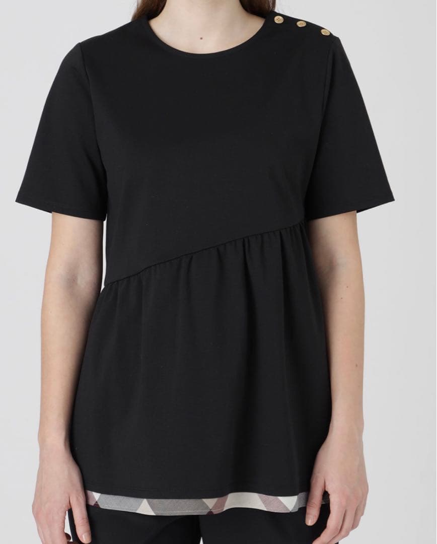 最新作ブルーレーベルクレストブリッジ カットソーチュニック は自分に