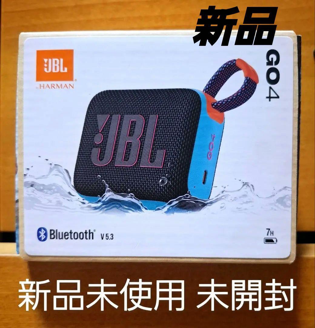 Bluetoothスピーカー GO4 防水対応 ファンキーブラック　保証書貼付有