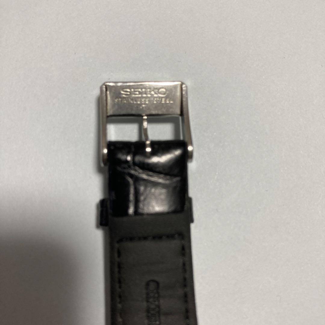 SEIKO GSレザーベルト 黒