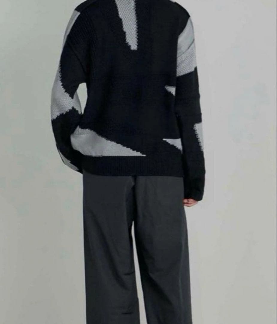 UNITED TOKYO 5GG SOLOTEX度詰めインターシャニット 2 UNITED TOKYO