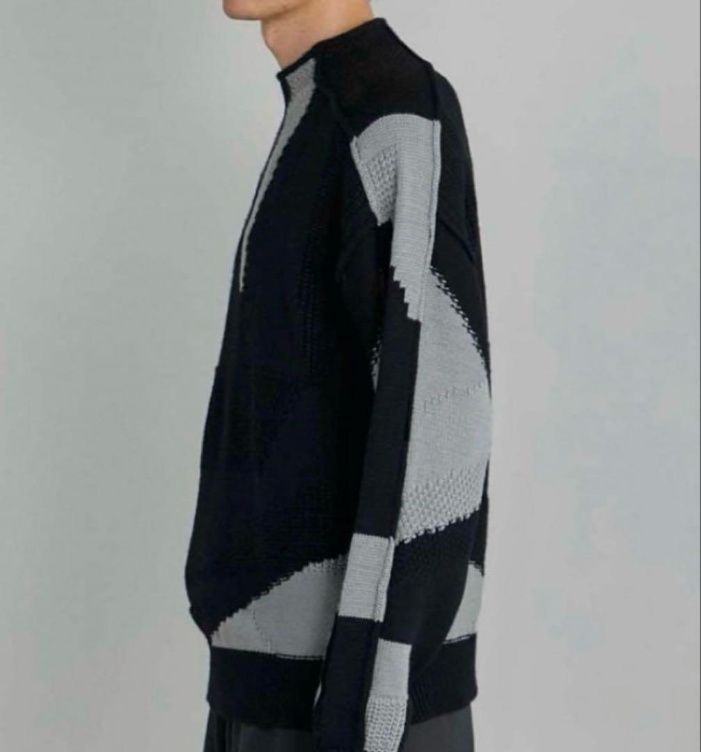 UNITED TOKYO 5GG SOLOTEX度詰めインターシャニット 2 UNITED TOKYO