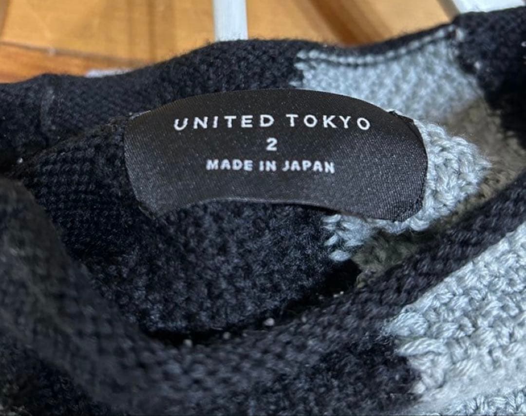 UNITED TOKYO 5GG SOLOTEX度詰めインターシャニット 2 UNITED TOKYO