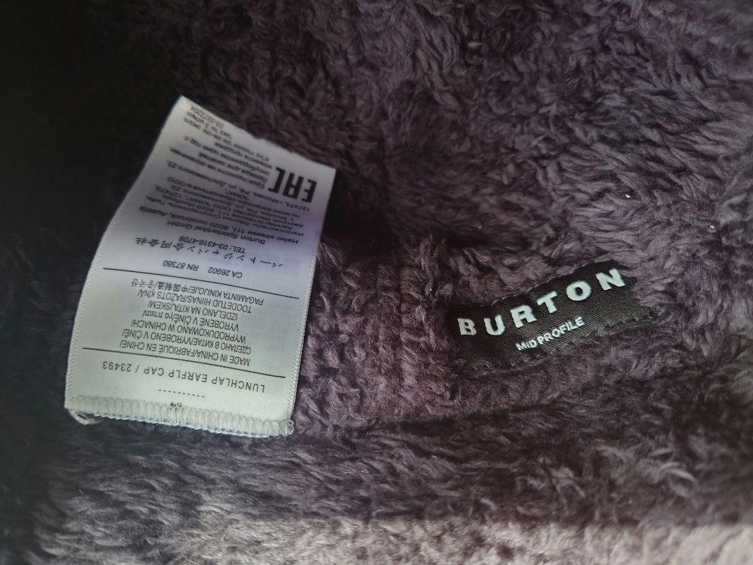 Burton ランチラップ イヤーフラップ キャップ　耳付き