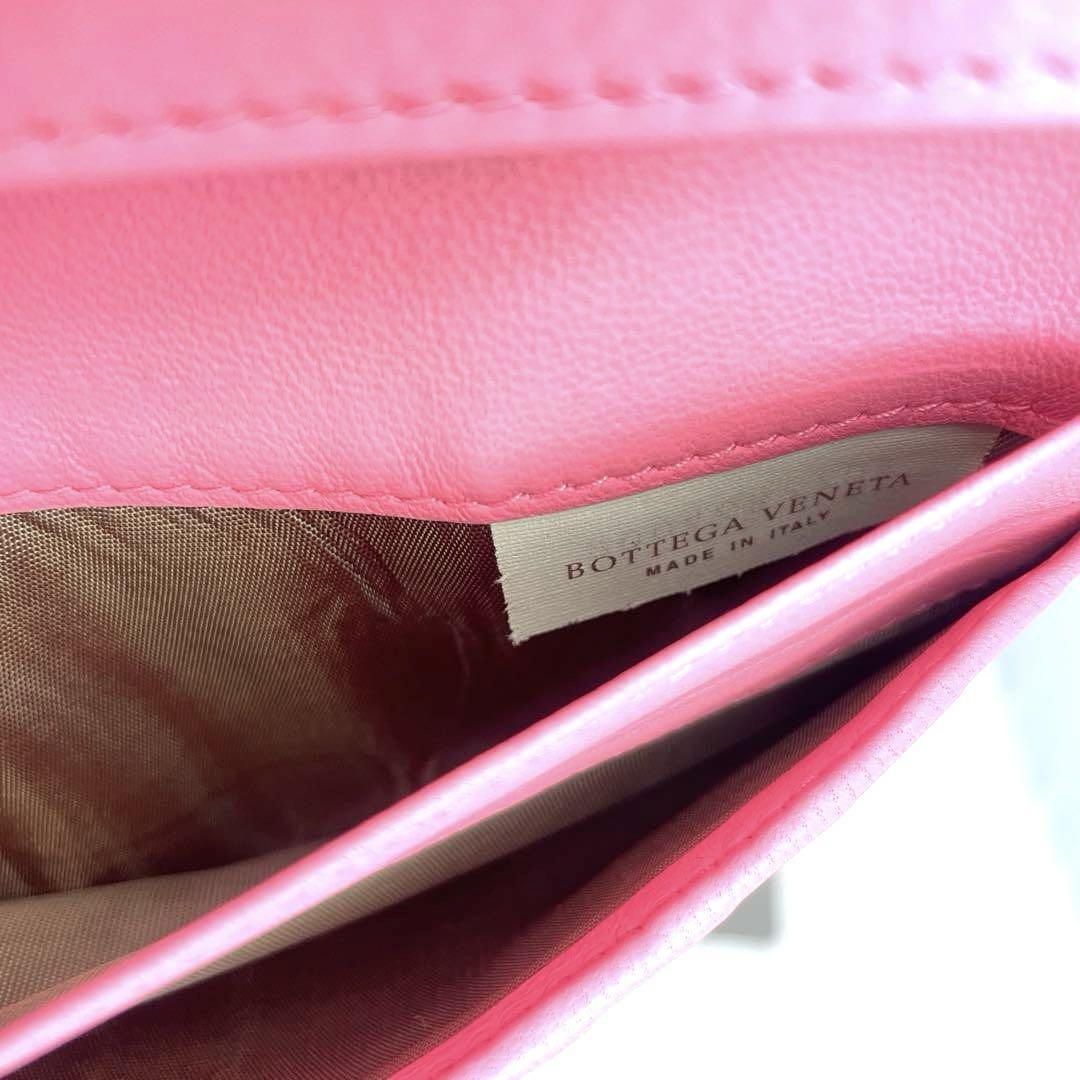 BOTTEGA VENETA 長財布　ボッテガヴェネタ　ピンク