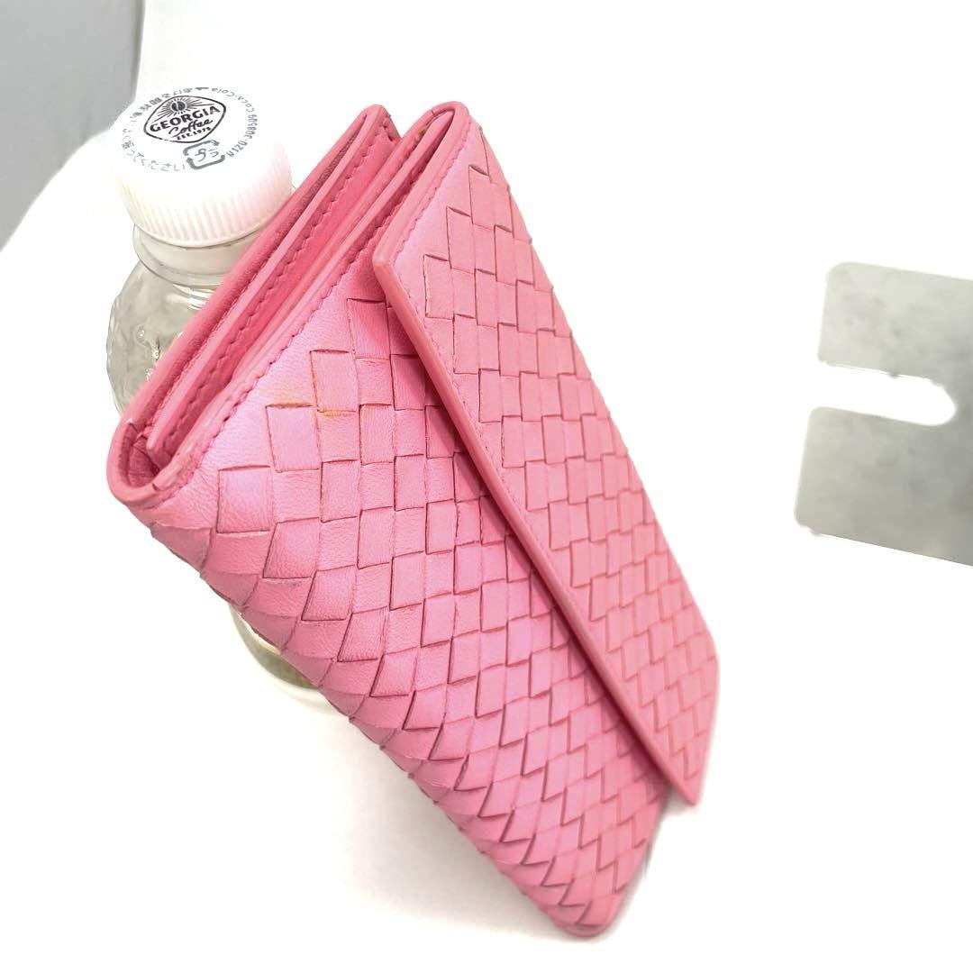 BOTTEGA VENETA 長財布　ボッテガヴェネタ　ピンク