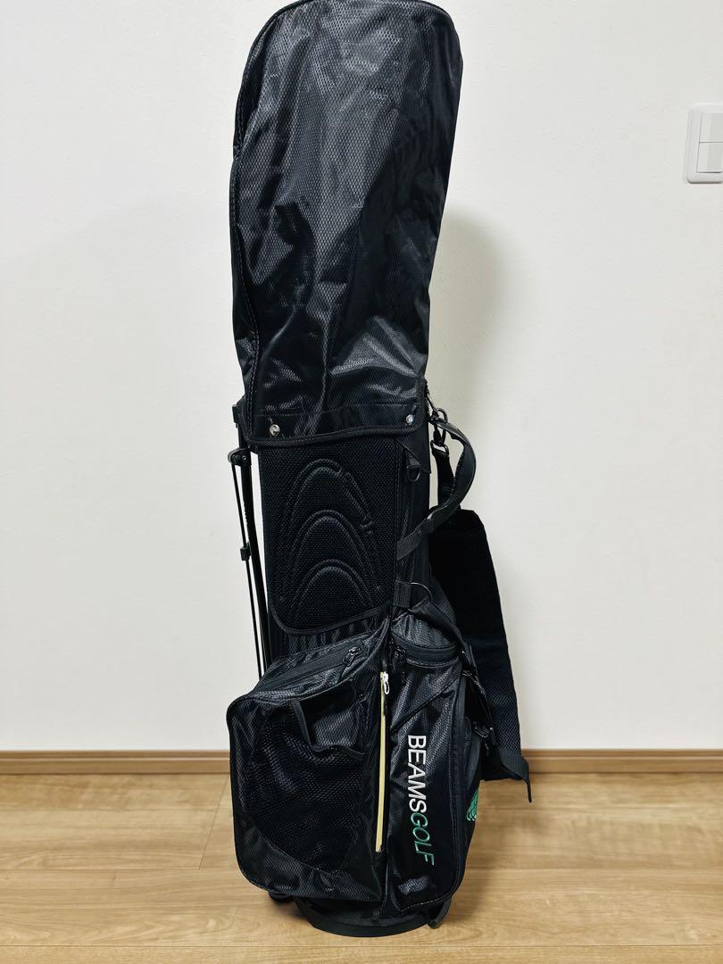 BEAMS GOLF ブラック ゴルフバッグ