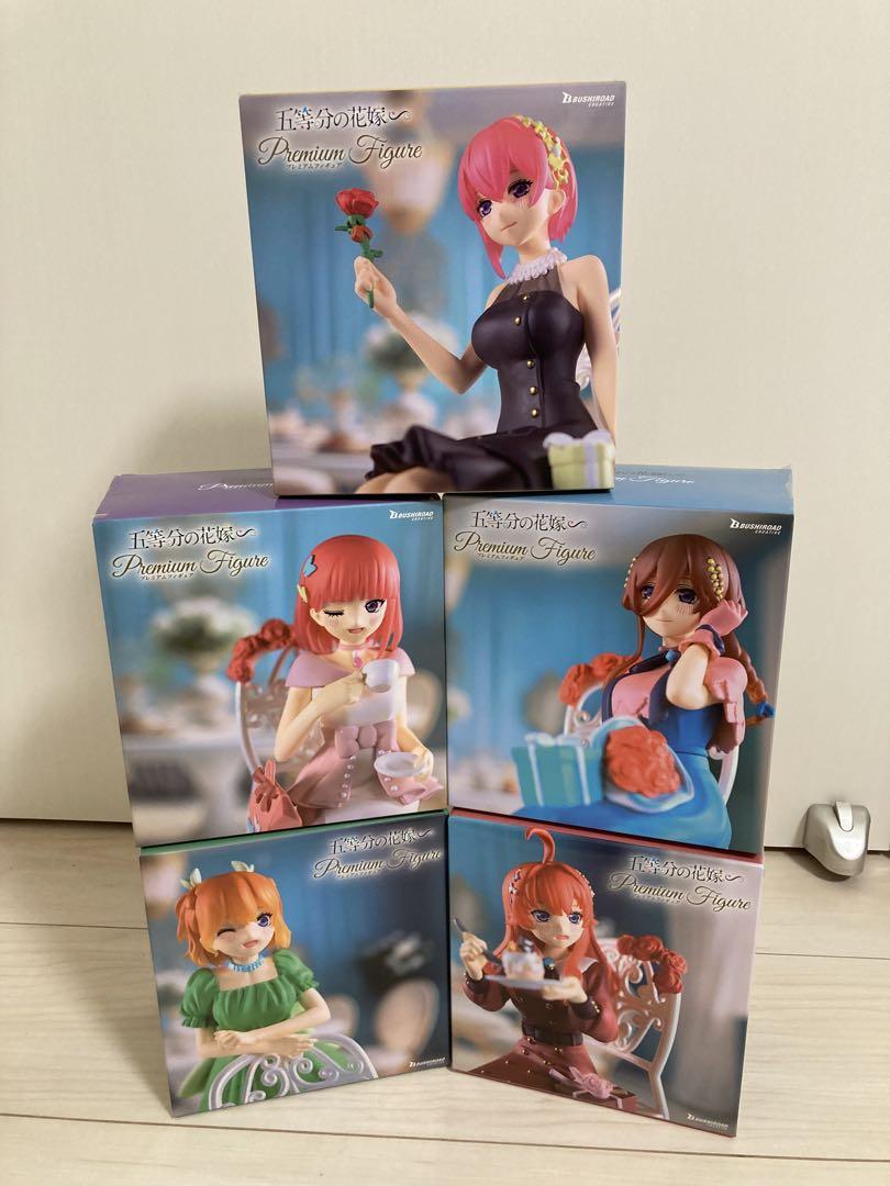 五等分の花嫁 GIGO限定プレミアムフィギュア　コンプリート５体セット GiGO描き下ろしプレミアムフィギュア化記念『五等分の花嫁