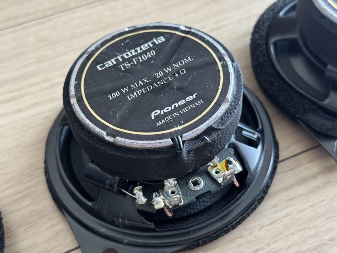 Pioneer TS-F1040 3個セット　10cmコアキシャル