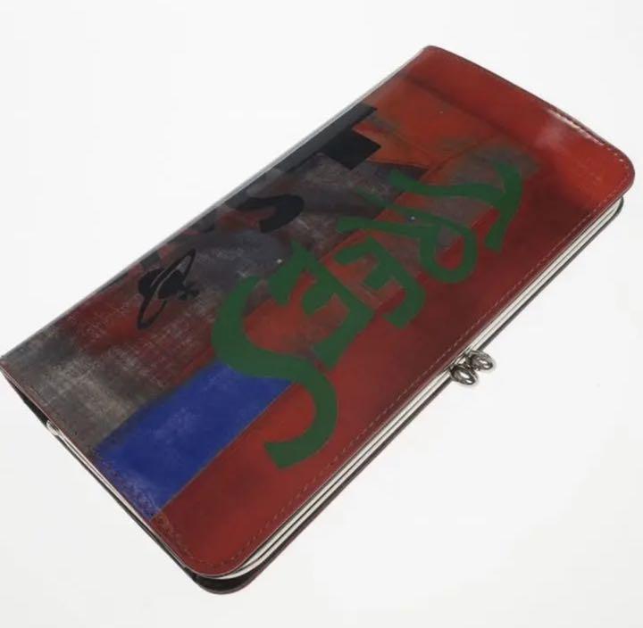 定番豊富な 新品未使用タグ付 Vivienne Westwood がま口型 長財布 emwat-m30684379852 限定品通販