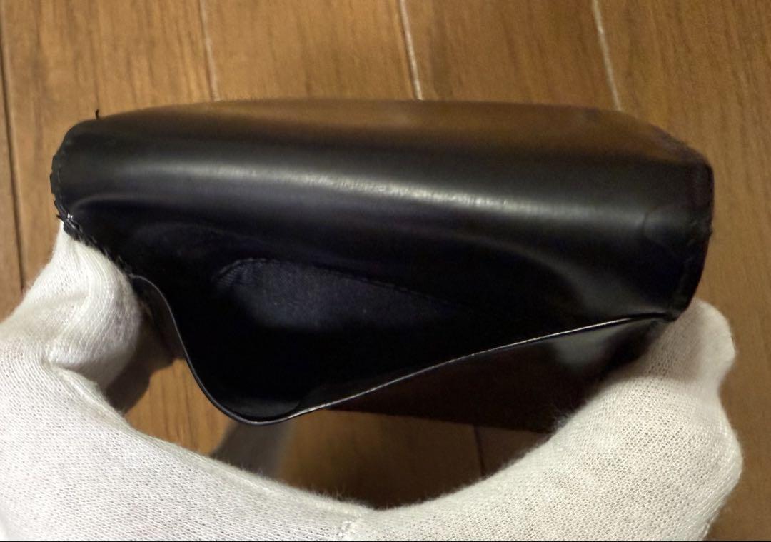BVLGARI ブラック コンパクト折り財布 希少