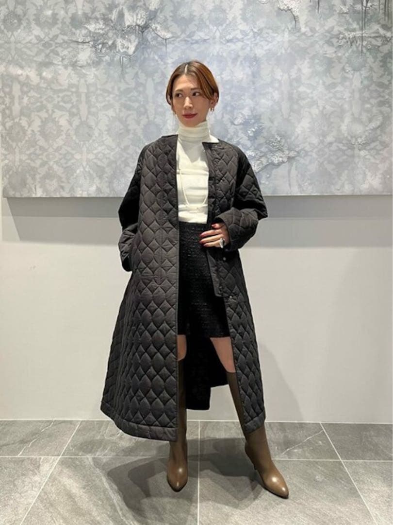 PaDD / キルティングロングコート ¥99,000 PaDD / キルティングロングコート ¥99,000