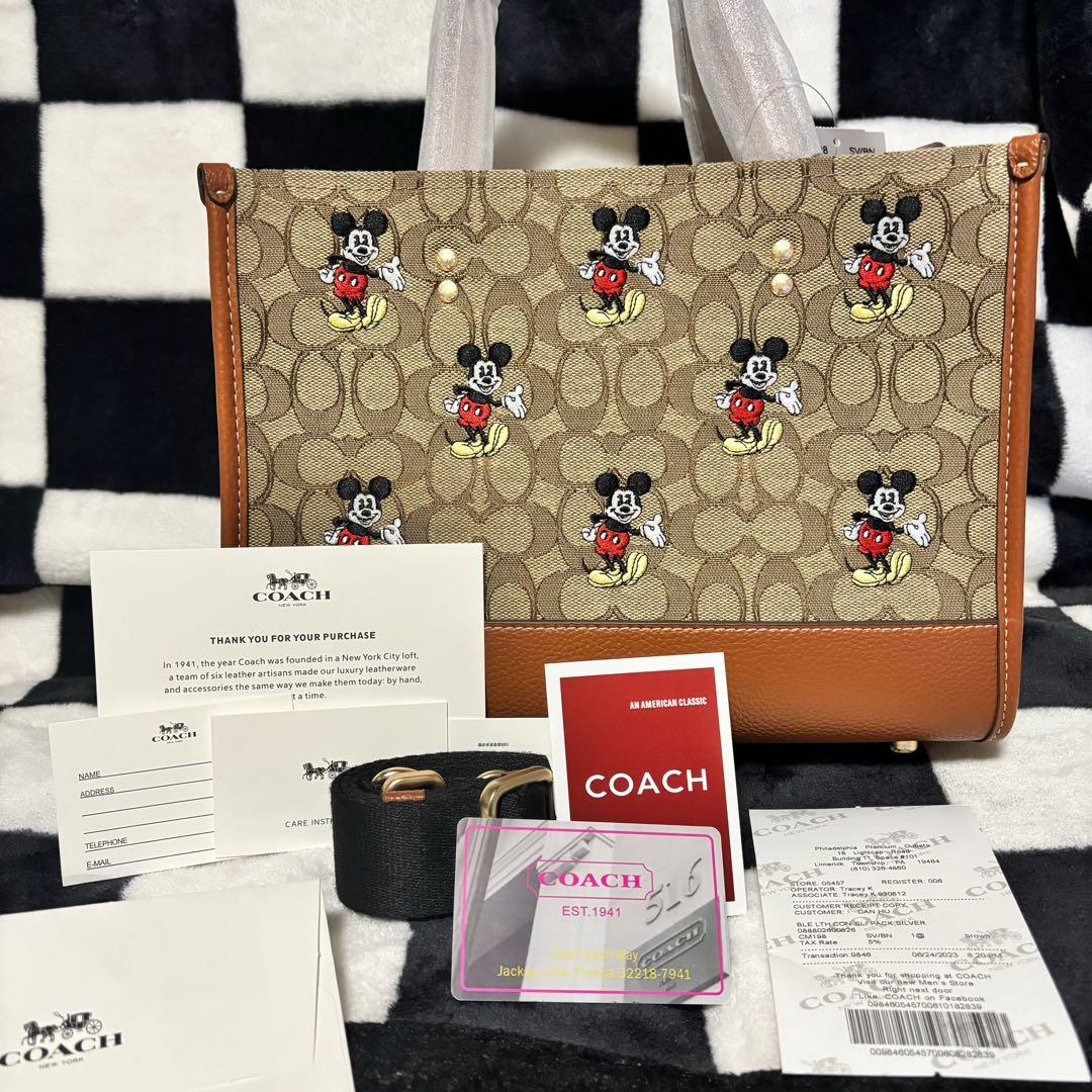 【DISNEY X COACH】デンプシー キャリーオール