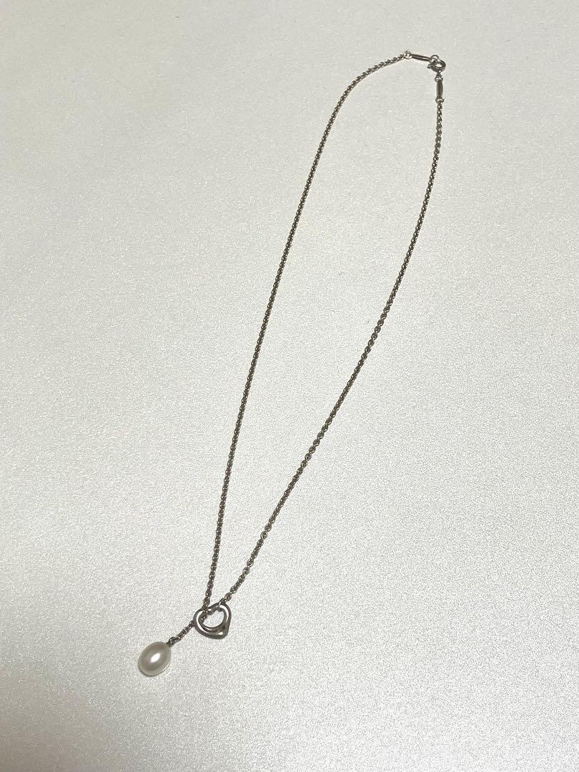 TIFFANY＆Co. ティファニー ネックレス オープンハート ラリアット