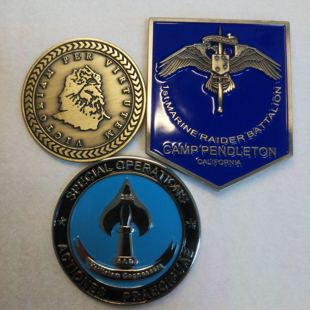 マリーンレイダース／DEVGRU／Seal Team10　チャレンジコイン