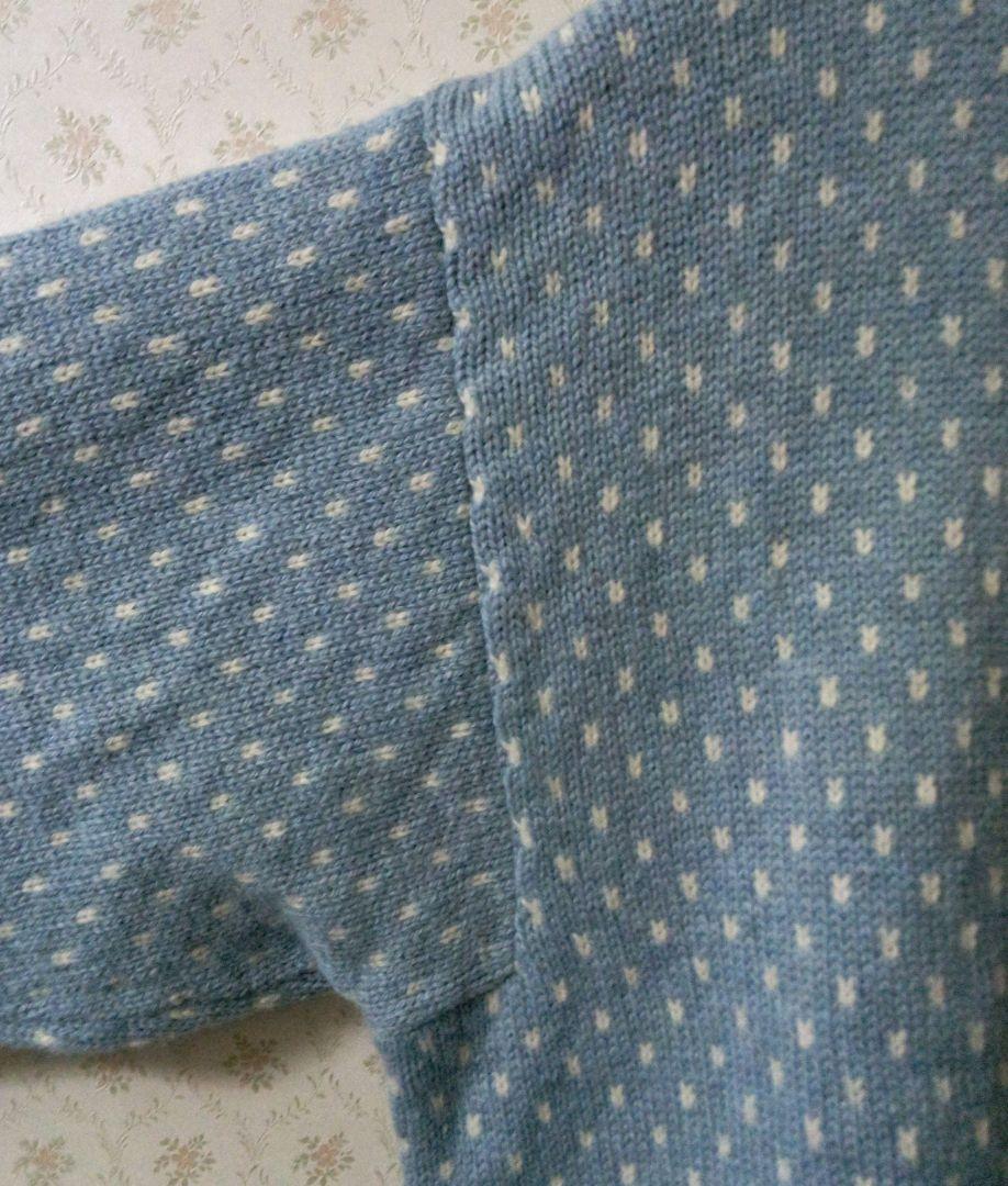 美品】ノルディック柄 Estonia製 HANDICRAFT カーディガン
