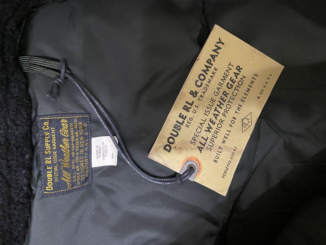 RRL シアリングカラー レザーヨークジャケット ROCKY MOUNTAIN