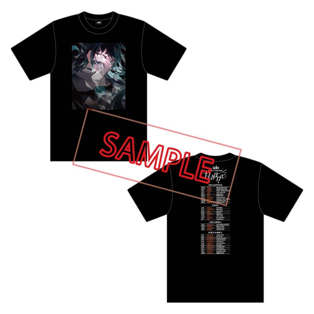 Ado ヒバナ hibana Worldtour Tシャツ XL