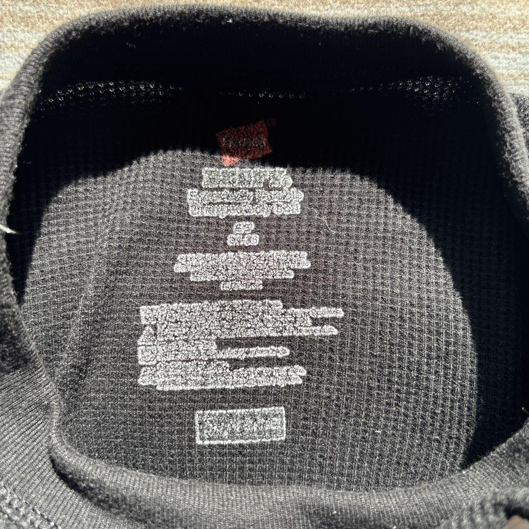 Supreme Hanes Bones Thermal Crew 骨サーマル