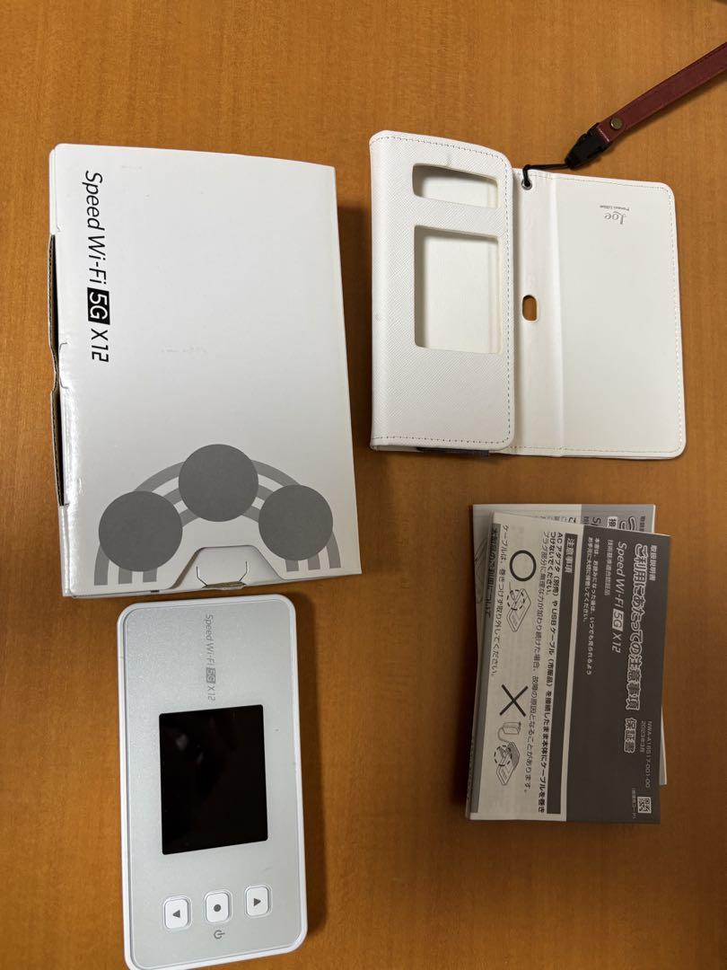 モバイルルーター　Speed Wi-Fi 5G X12 NAR03