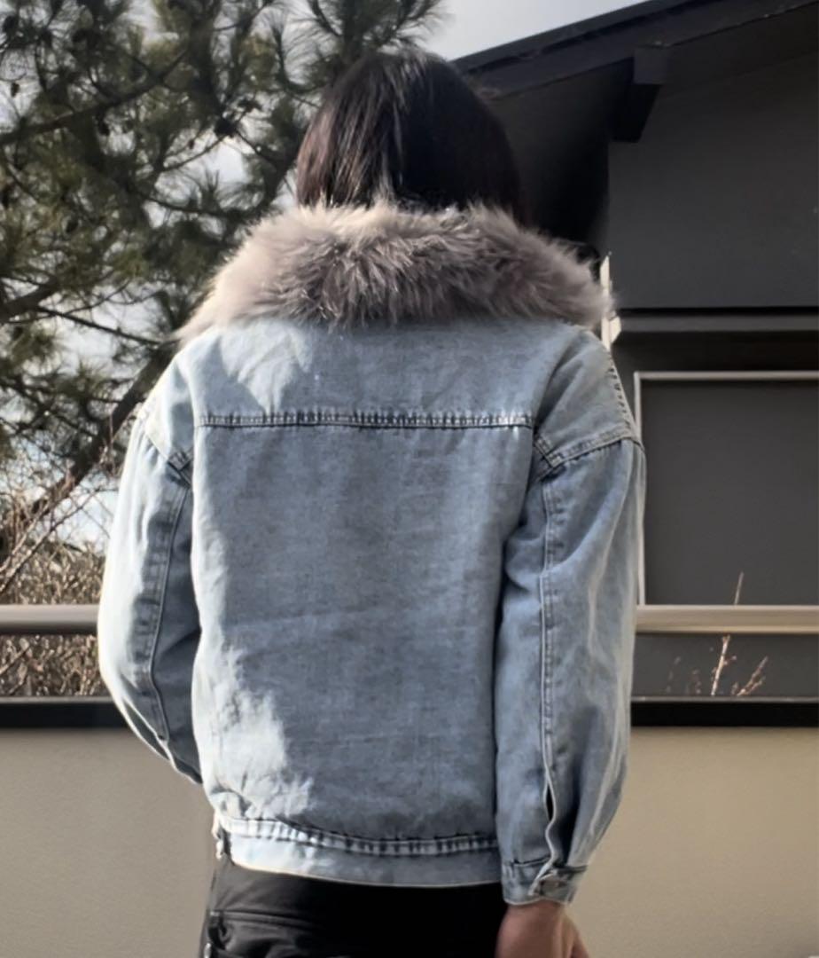 archive fur denim jacket 短丈　opium y2k
