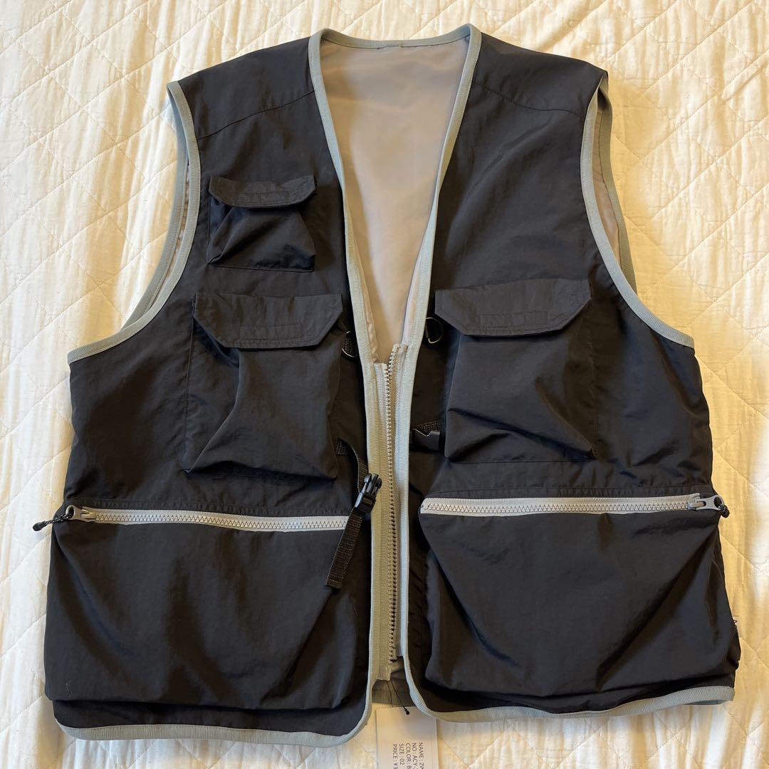 新品 Acy 2WAY UTILITY VEST ユーティリティベスト サイズL