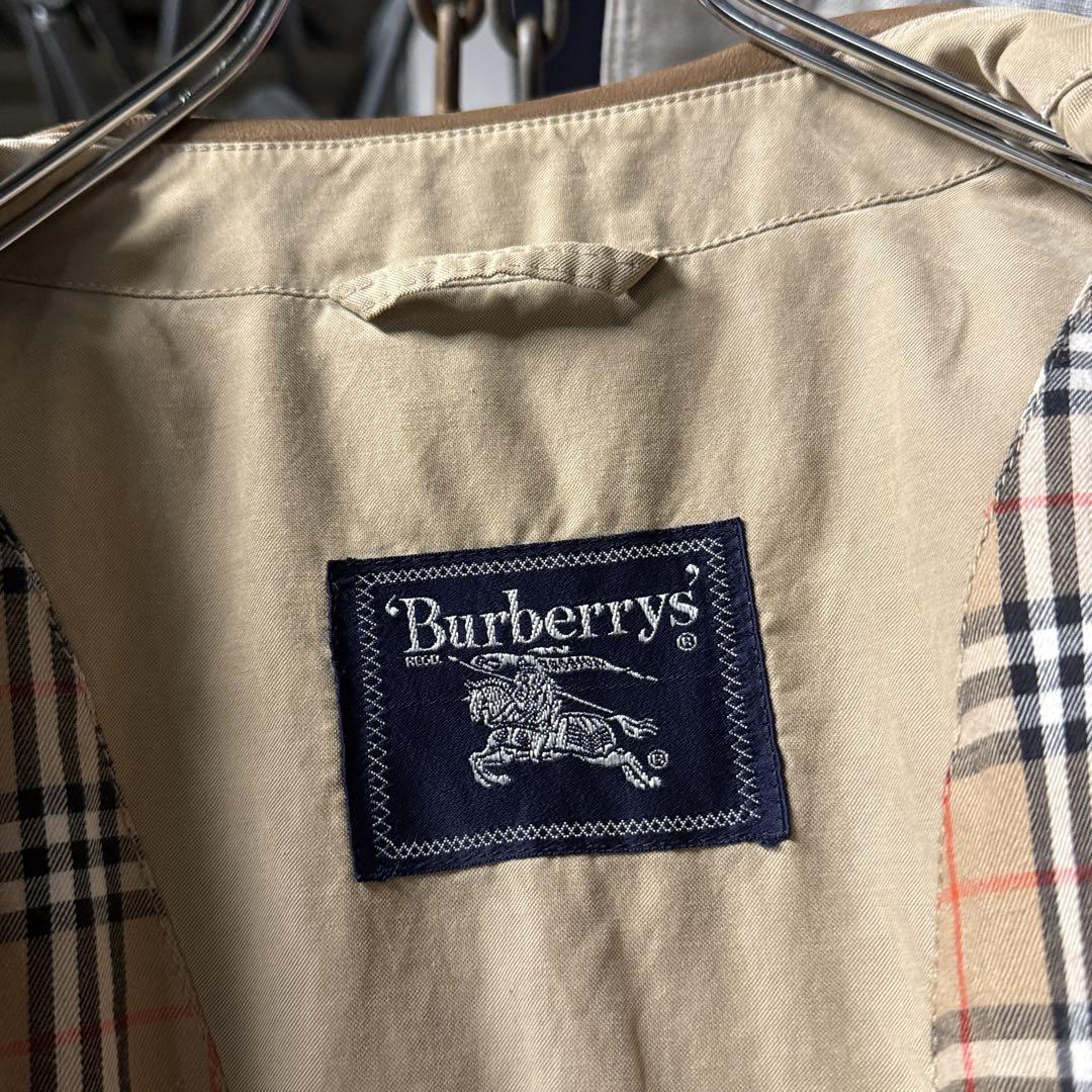 90s Burberrys ハンティングジャケット YKK&OPTIジップ使用