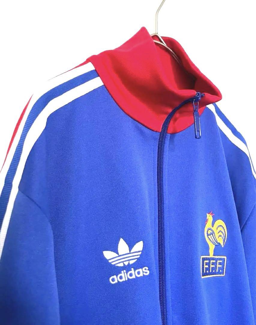 vintage adidas FIFA 刺繍 トリコロール ジャージ フランス