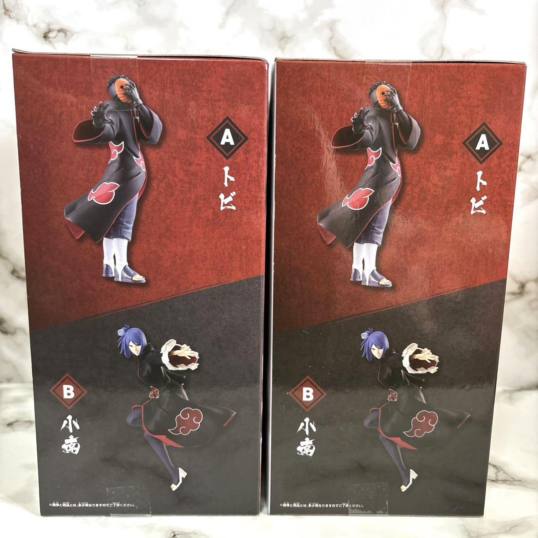 ナルト　フィギュア　VIBRATION STARS トビ　コナン　2種セット NARUTO-ナルト- 疾風伝 VIBRATION STARS-TOBI ＆ KONAN